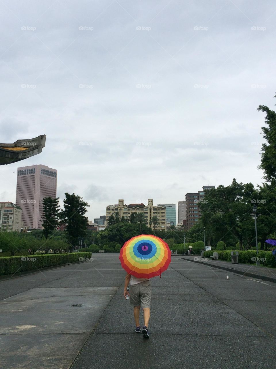 Rainbow colors and all kinds of Pride accessories are on display everywhere in Taipei, Taiwan. 