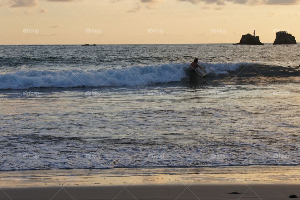 Surfing in Costa Rica