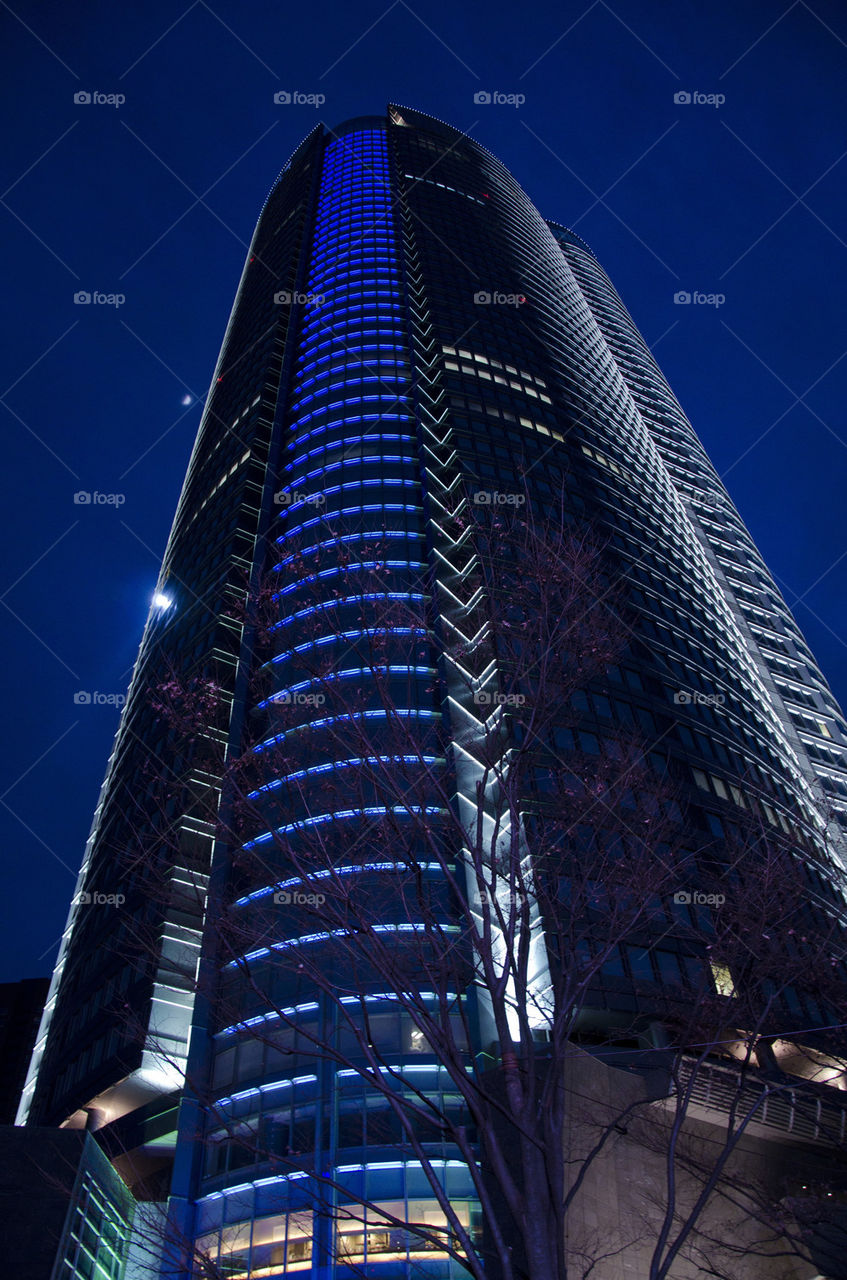 sky blue dark japanese by hugo