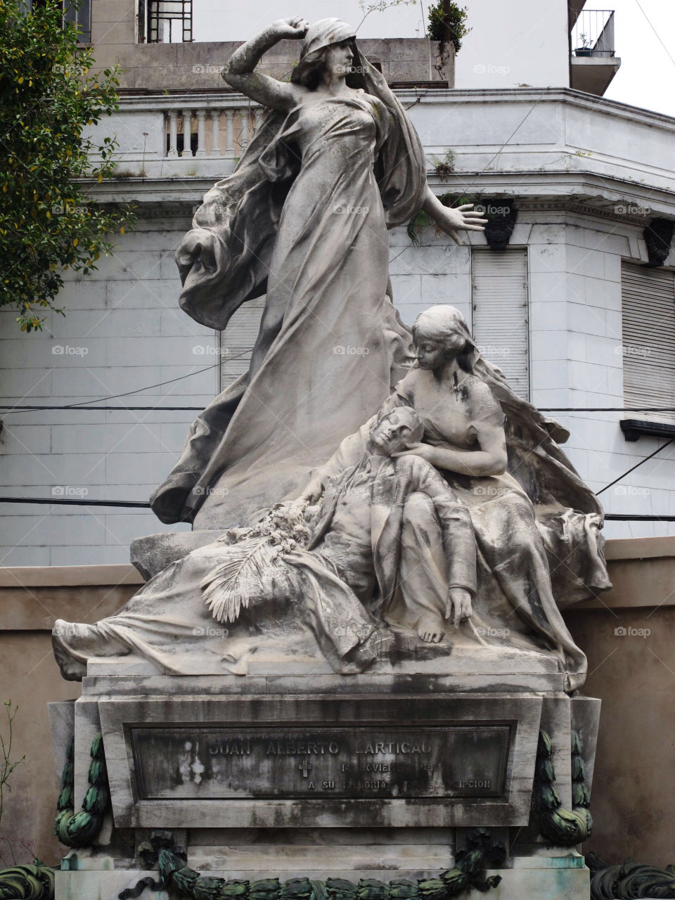 statue grave buenos aires cemetery by jpt4u