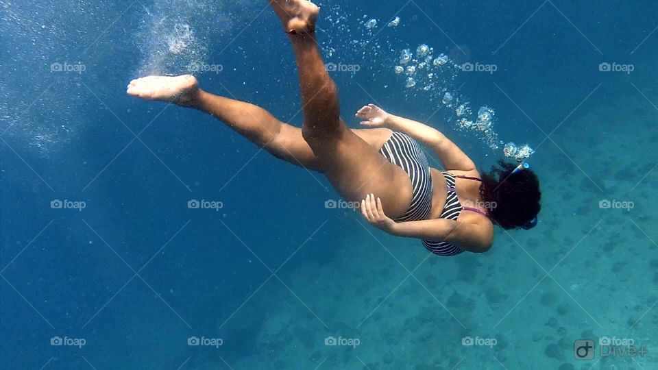 underwater angle