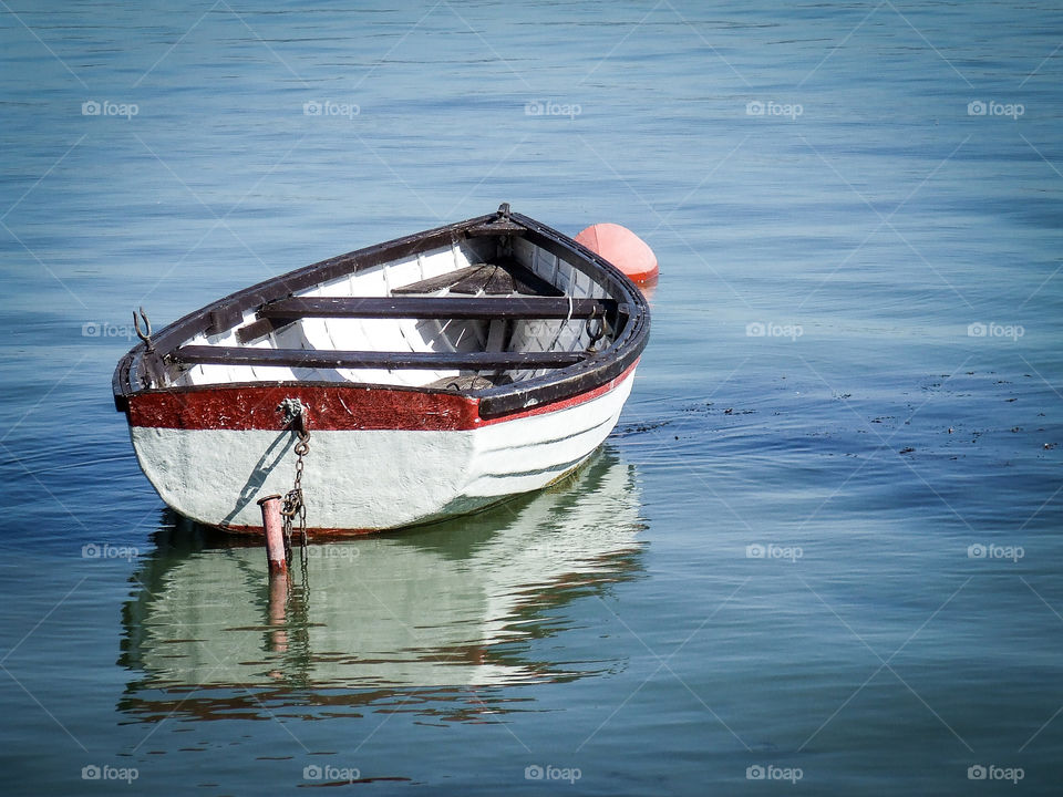 Boat on Lake Balaton