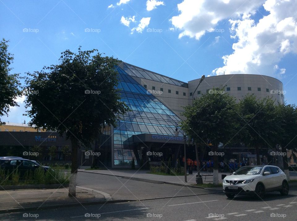 Exhibition center in Smolensk, Russia