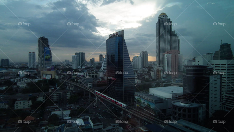 City view at Bangkok Thailand