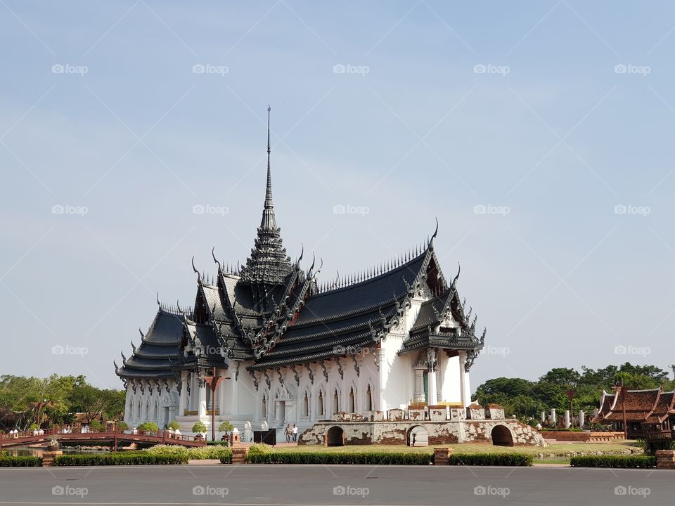 ancient thai style at Meuangborann