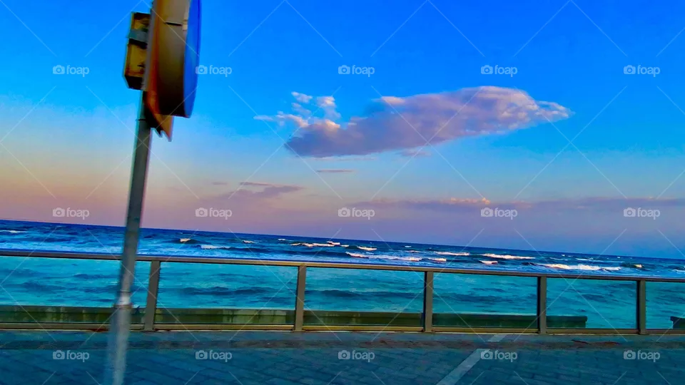 Magic Autumn Waves - Larnaca Cyprus 