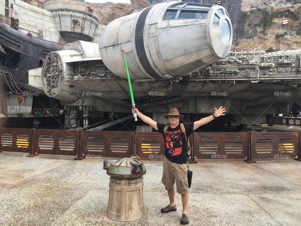 Man at Galaxy’s edge