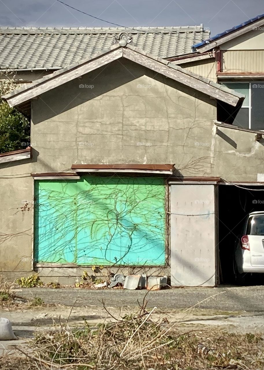 Someone’s storm-shutter 