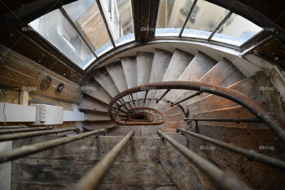 Parisian Apartment Stairs