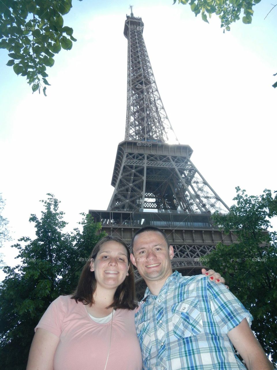 The Eiffel Tower, Paris, France. 6th Wedding Anniversary. Robert and Chelsea Merkley. May 2012. Copyright © CM Photography 2012 🇫🇷