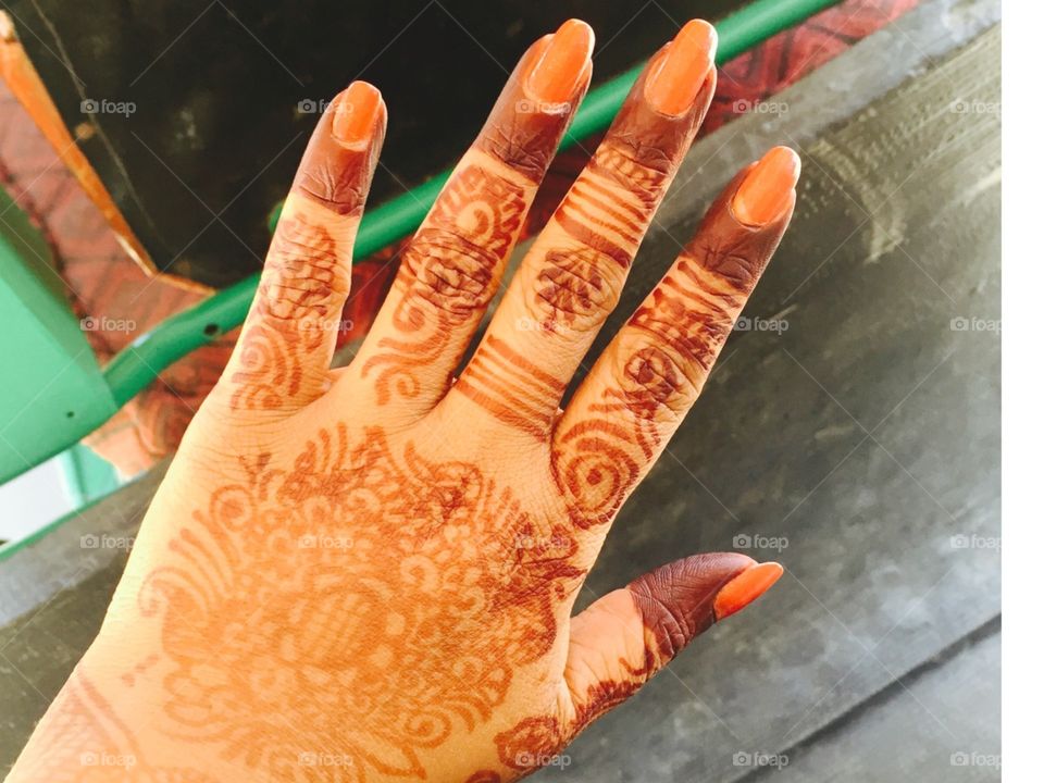 Beautiful henna to make me feel special