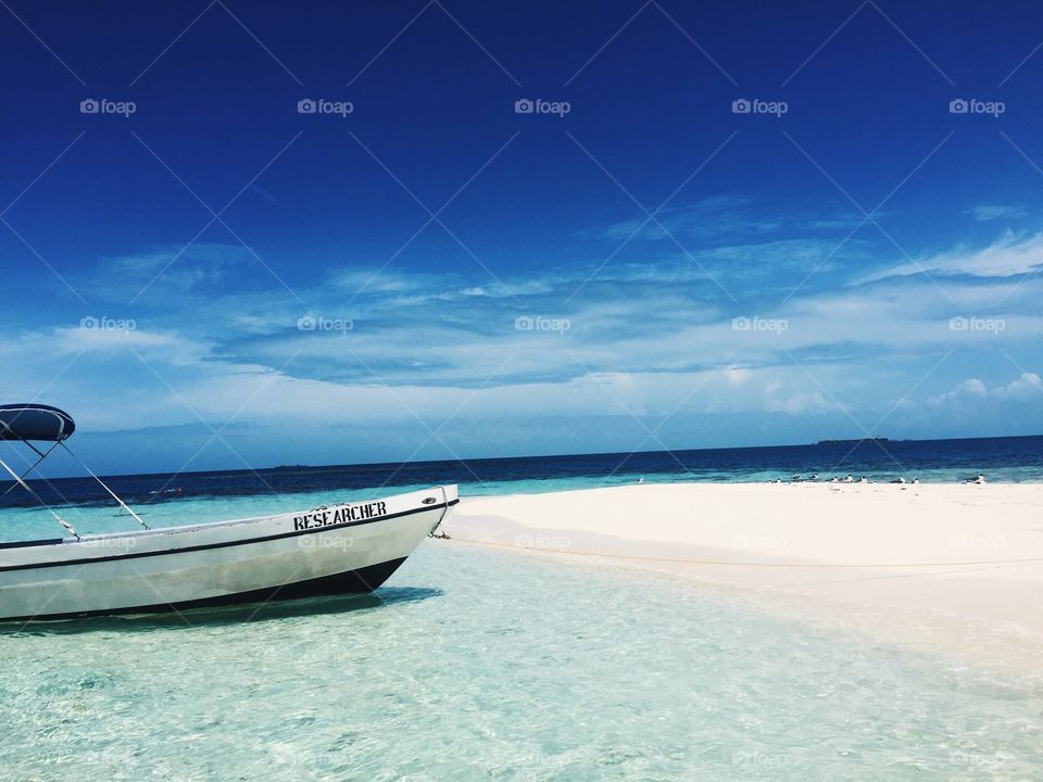 Deserted island, Belize 