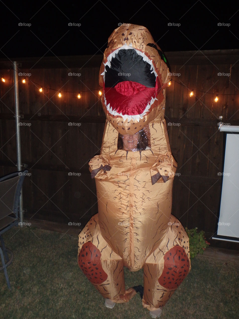 TRex dinosaur costume