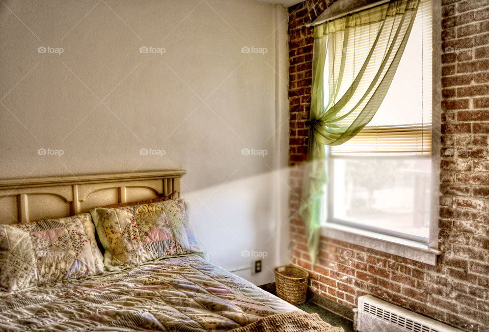 Yon bedroom window