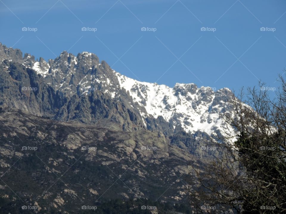 Monte D'Oro Mountain,Corsica,France