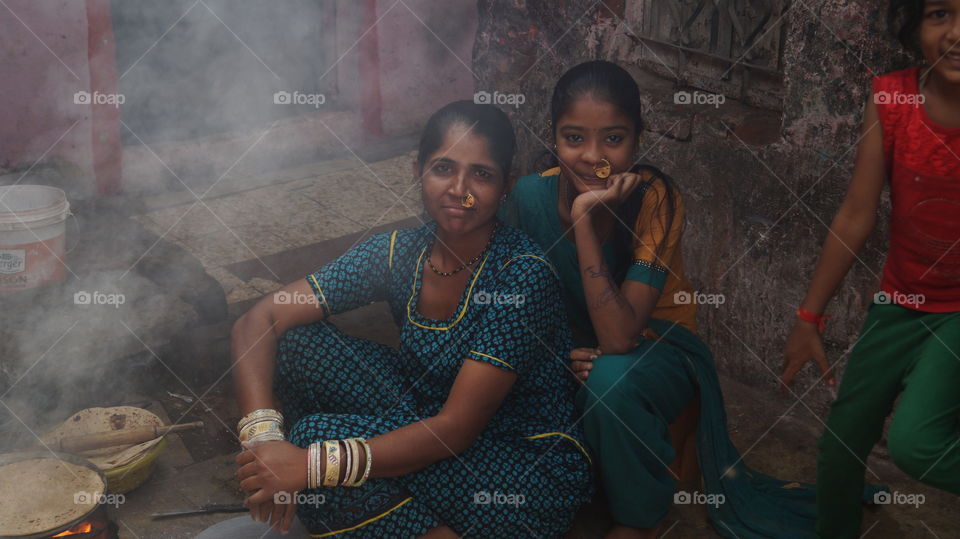 People, Adult, Woman, Group, Two