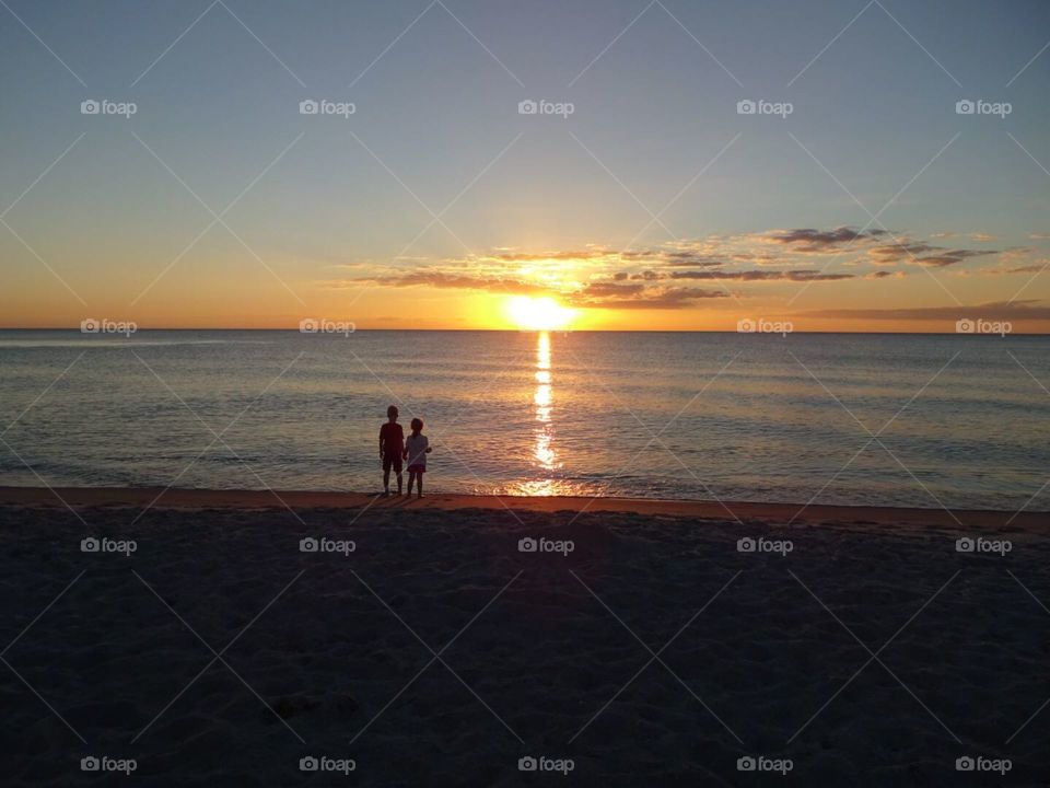 Sunset, Sanibel Island, Florida, USA