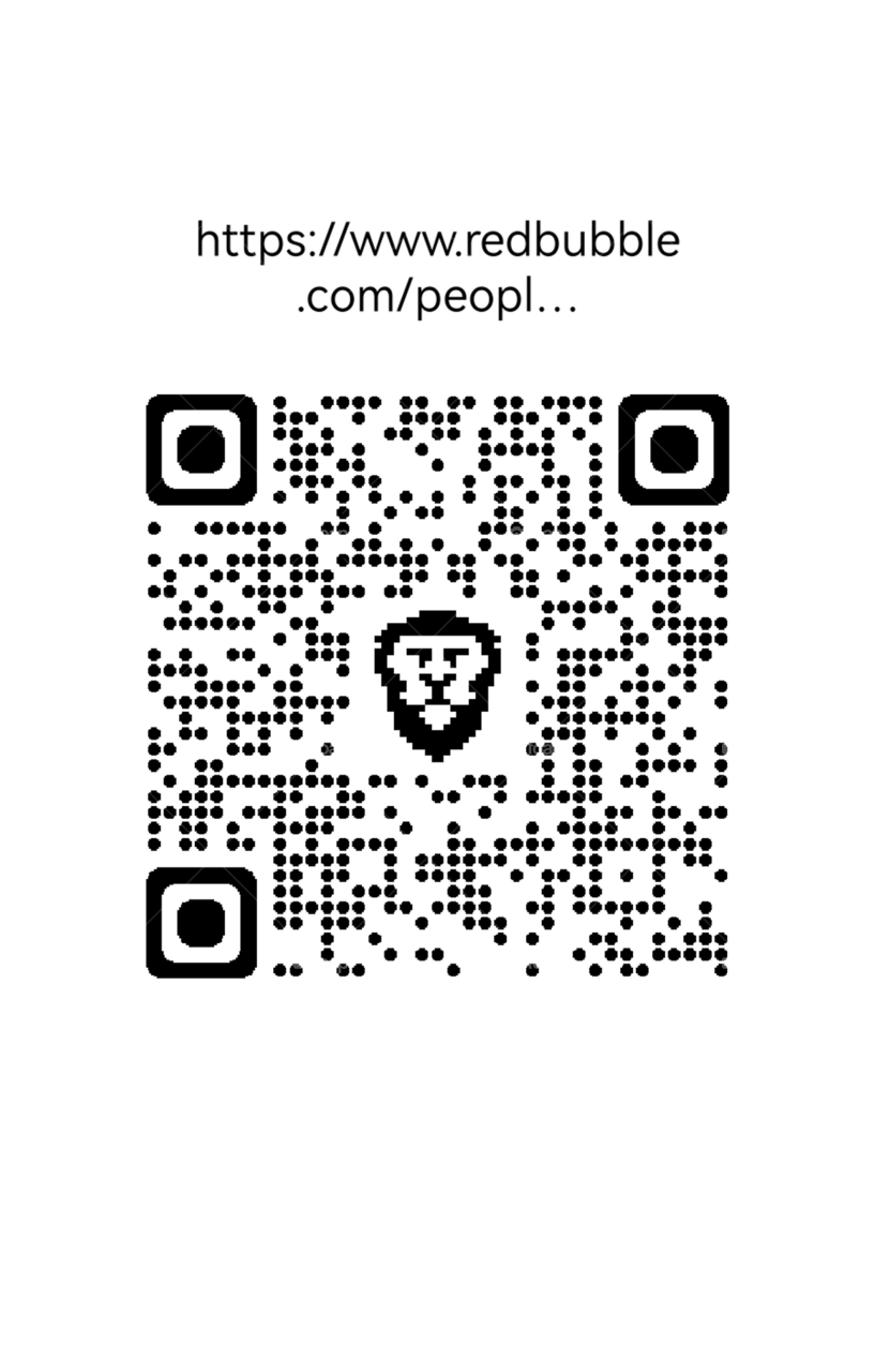 QR code redbubble