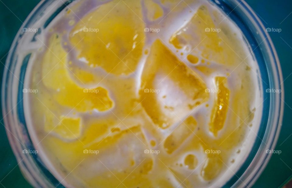 caldo de cana com gelo