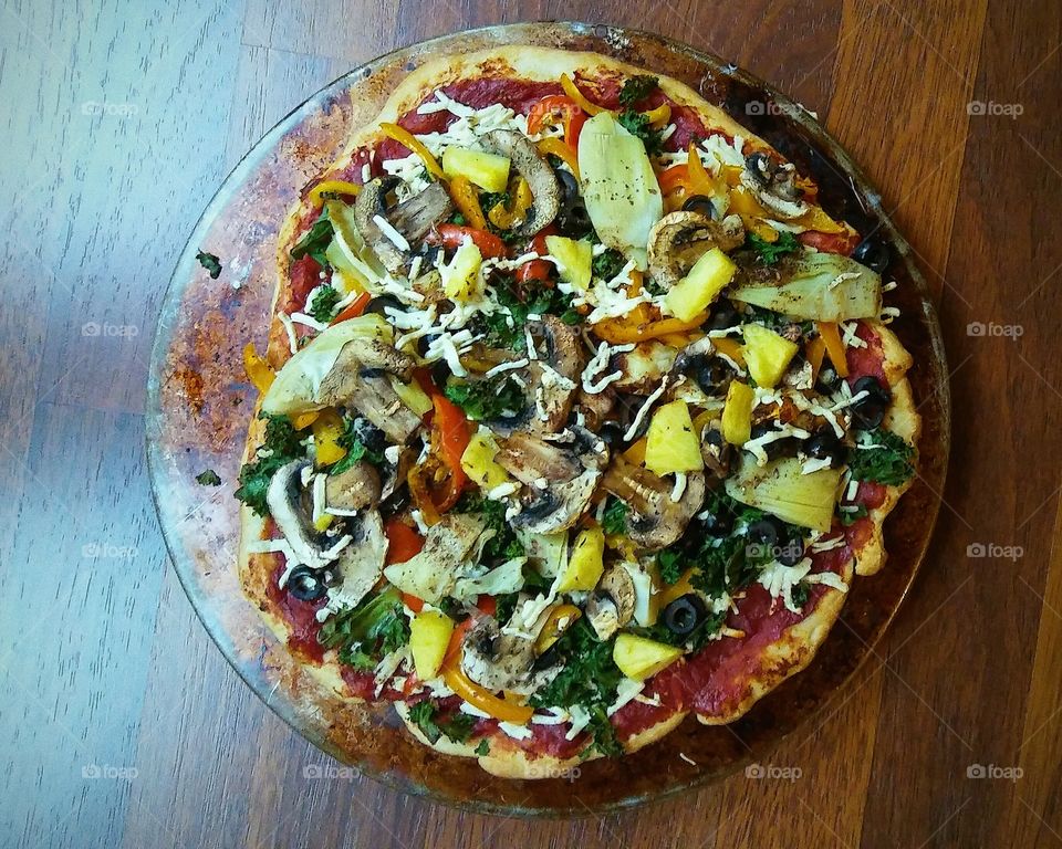 Handcrafted Vegan Pizza