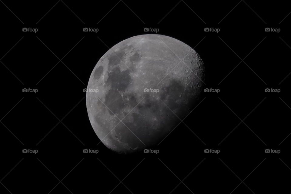 Moon close up