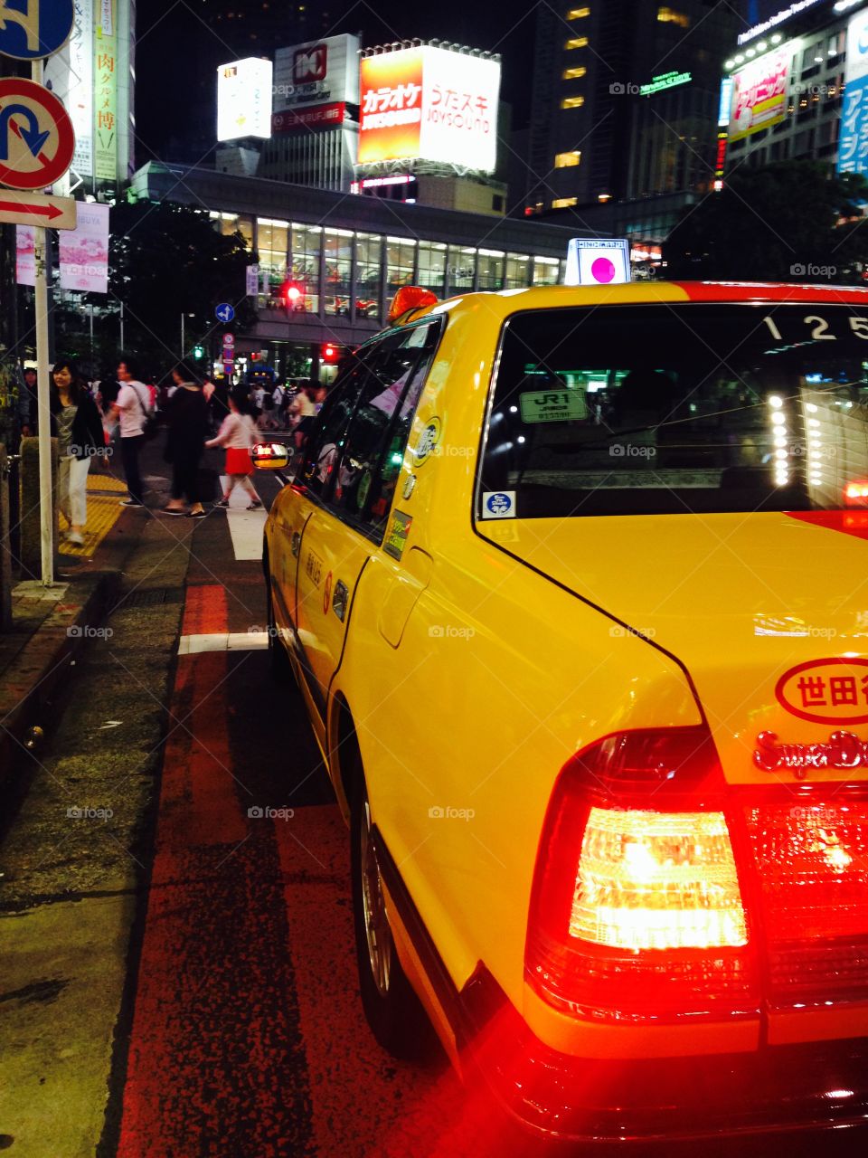 Tokyo cab