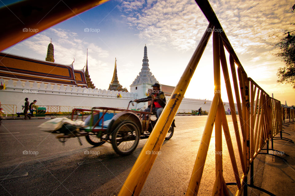 on the road . on the road Thailand 