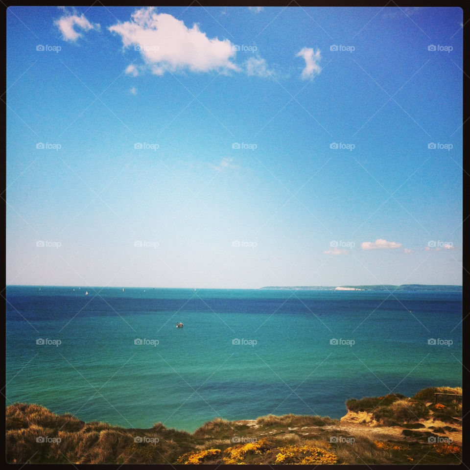 city united kingdom sea coast by Isabelle88