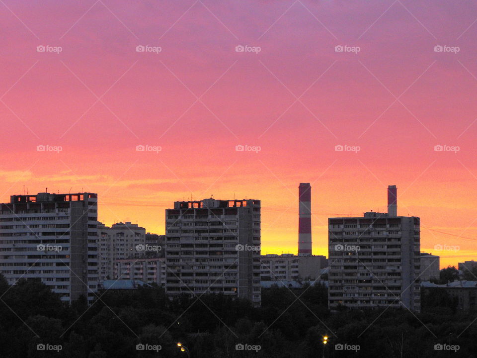 Moscow dawn