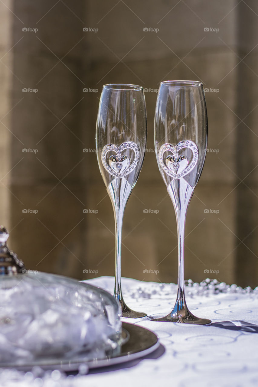 wedding glasses