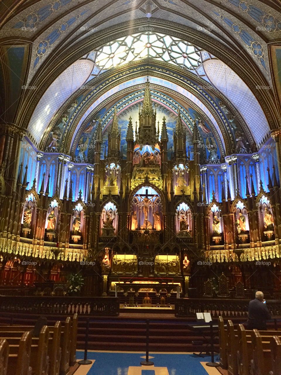 Notre Dame Cathedral, Montreal, Quebec 