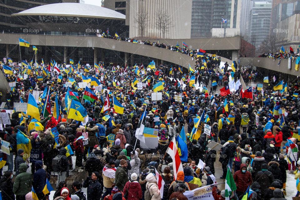 Rally to support Ukraine