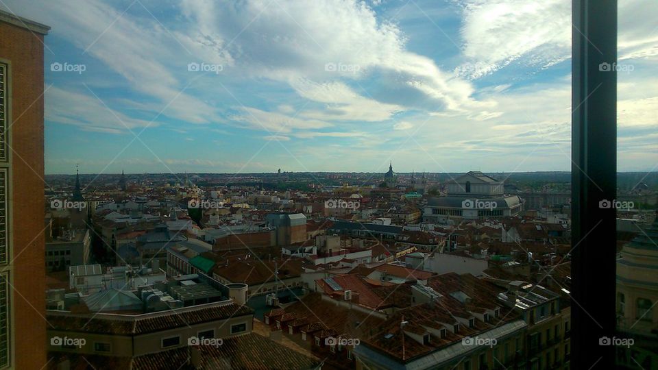 Nice views in Madrid