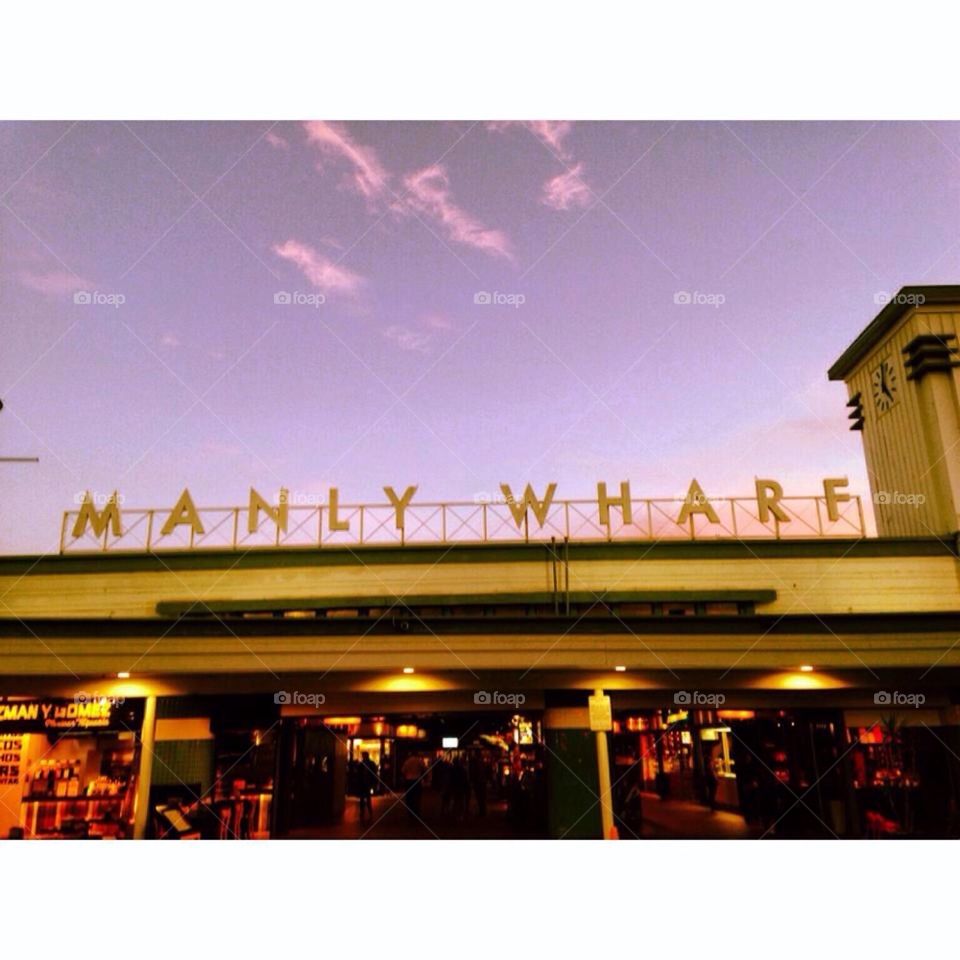 Manly wharf, AU