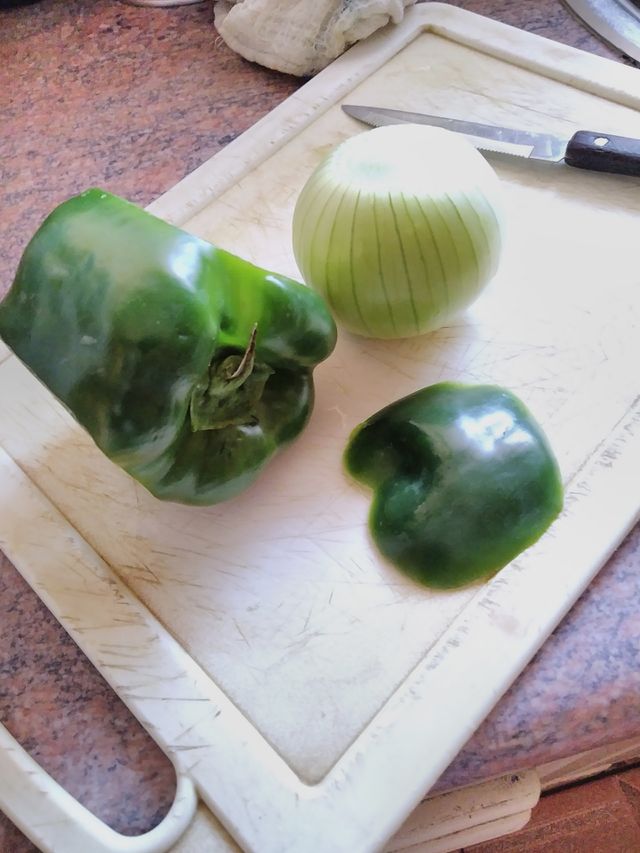 preparing meal