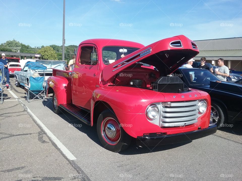 red truck