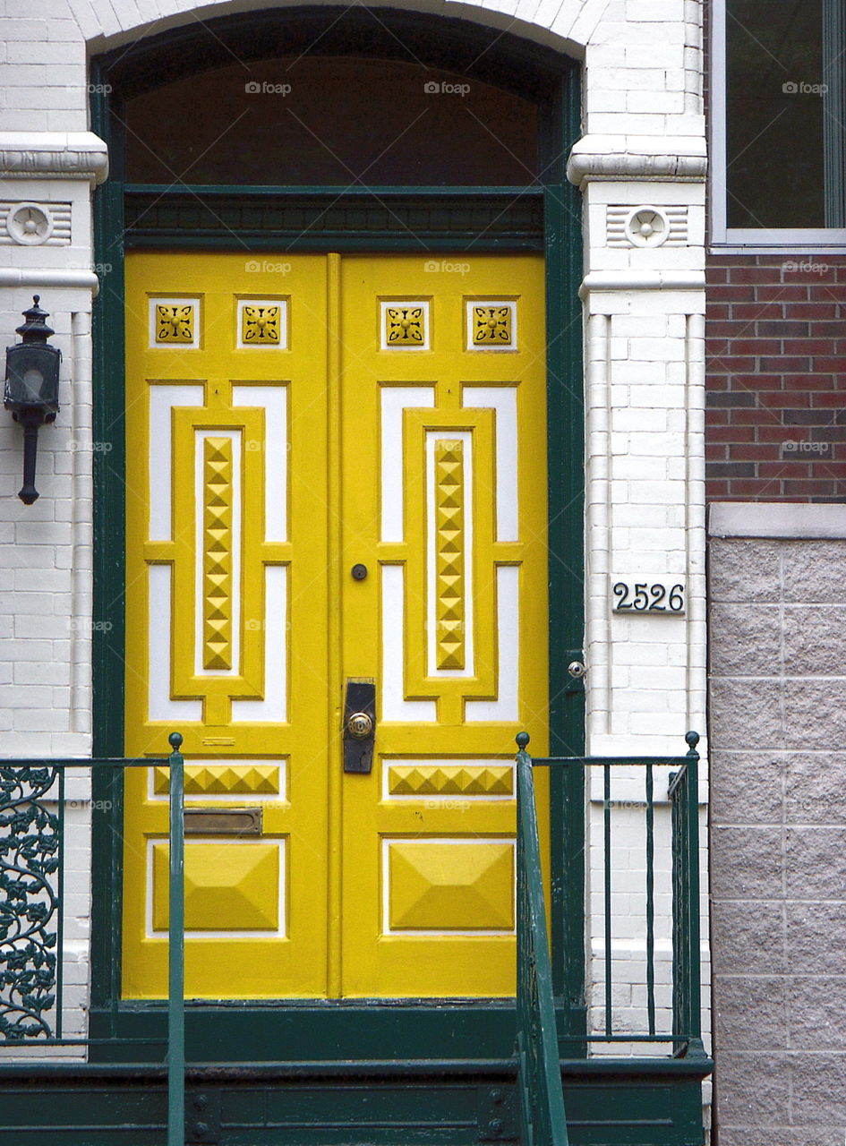 Yellow door