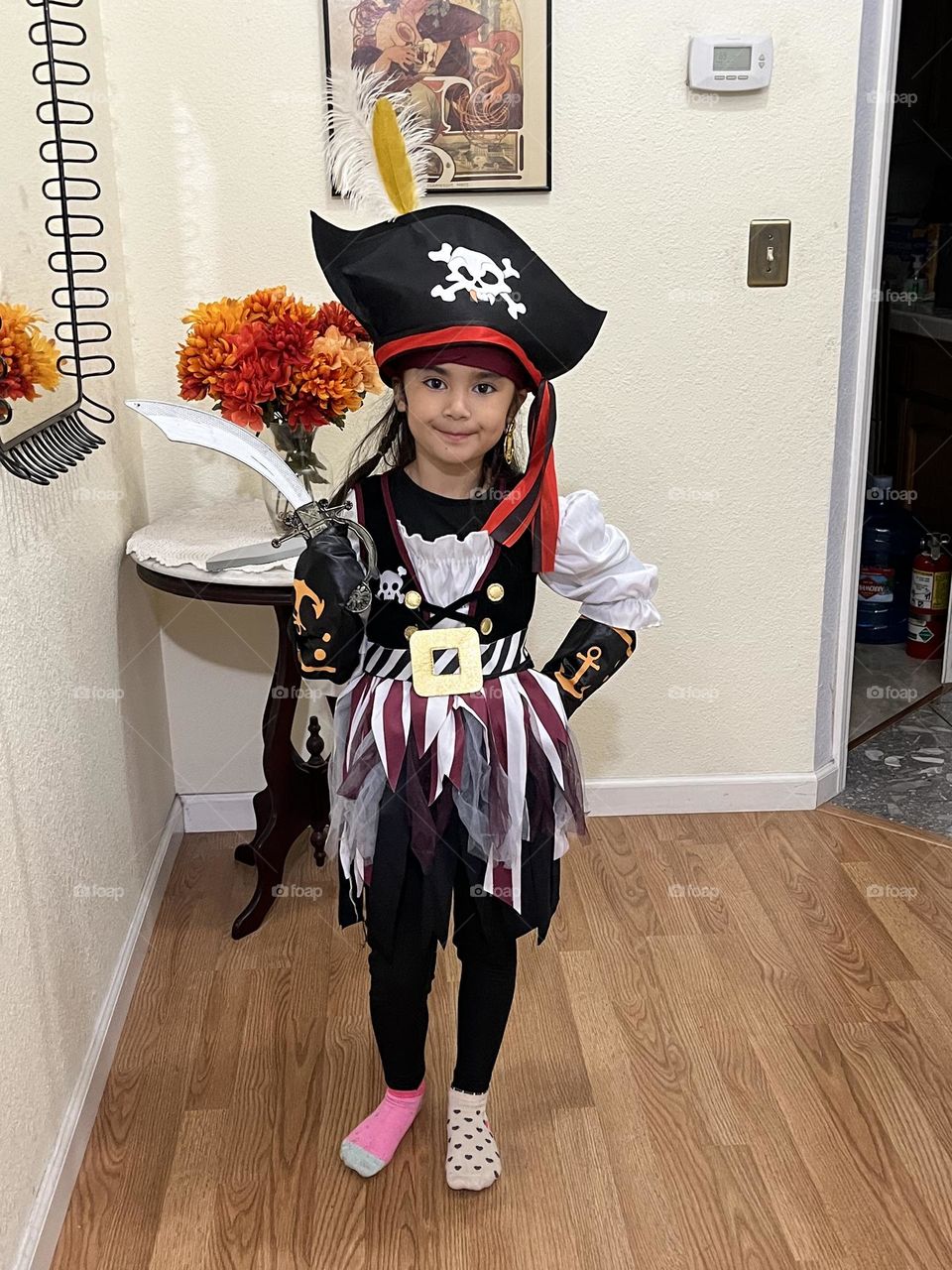 Halloween pirate princess