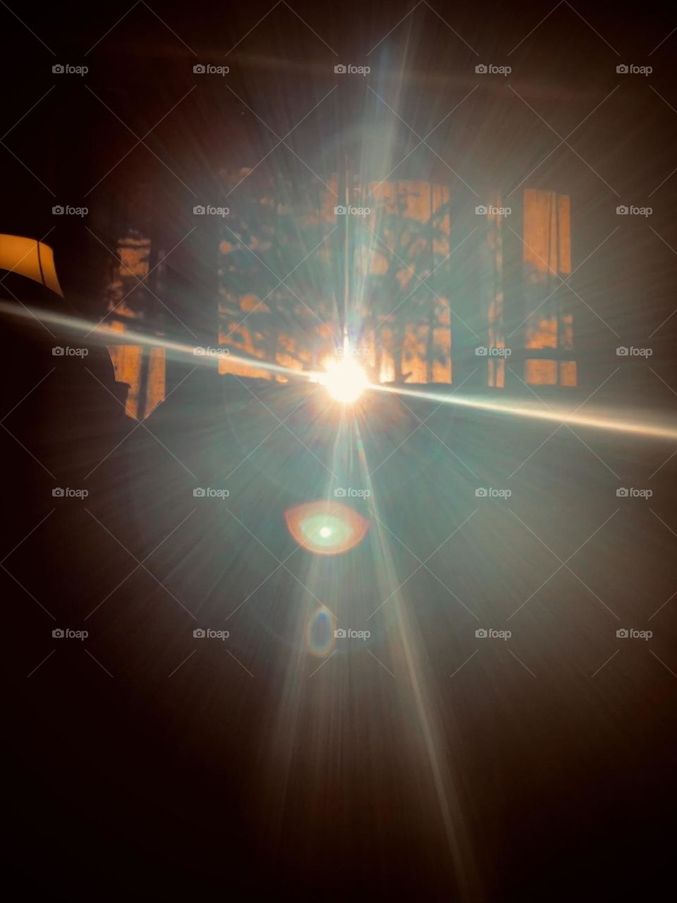 Failed selfie in the window 