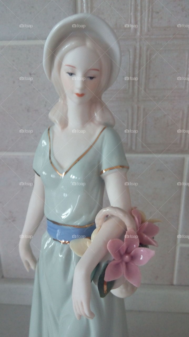 porcelain statuette