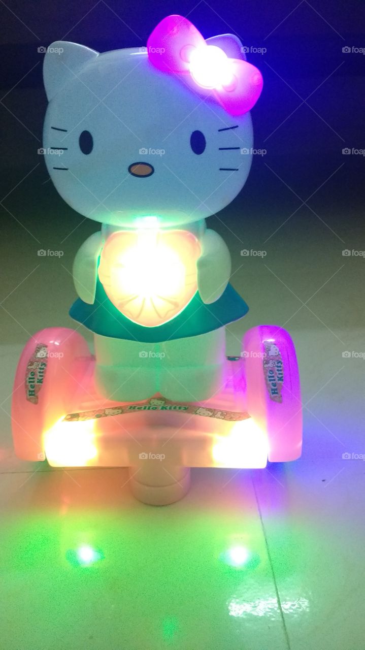 kitten Toy With Light