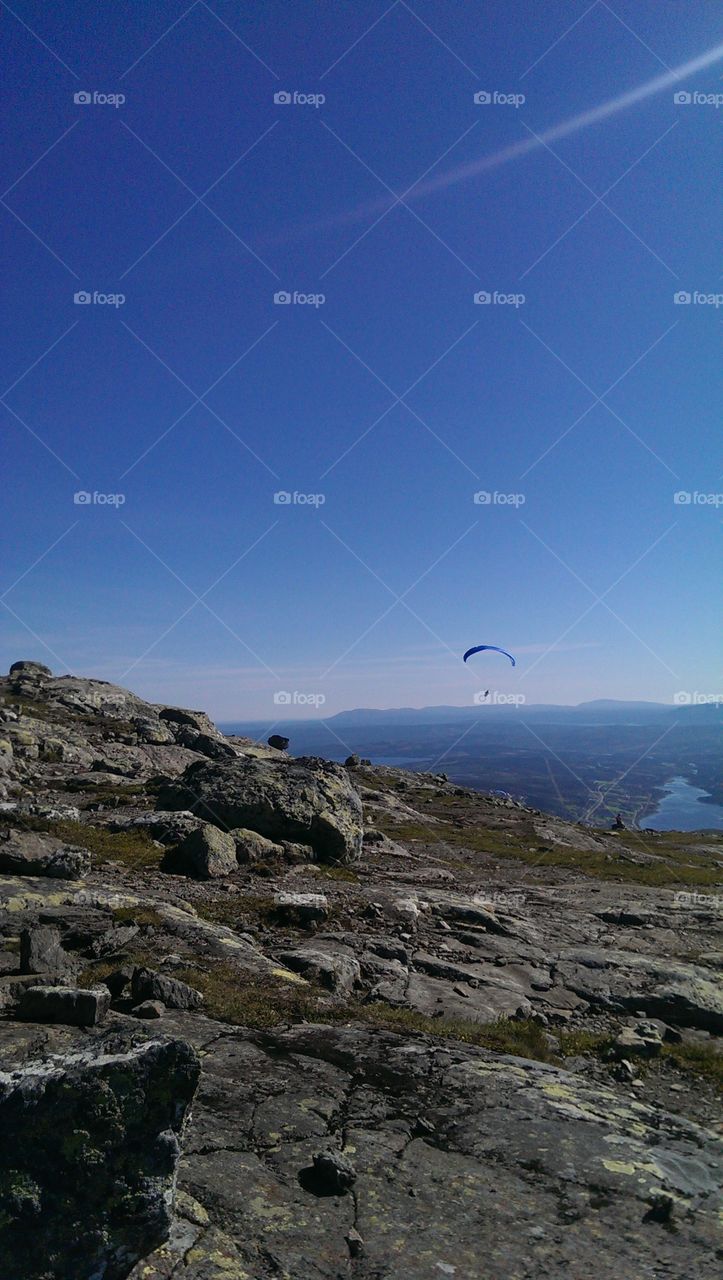 Parashoot of Åreskutan