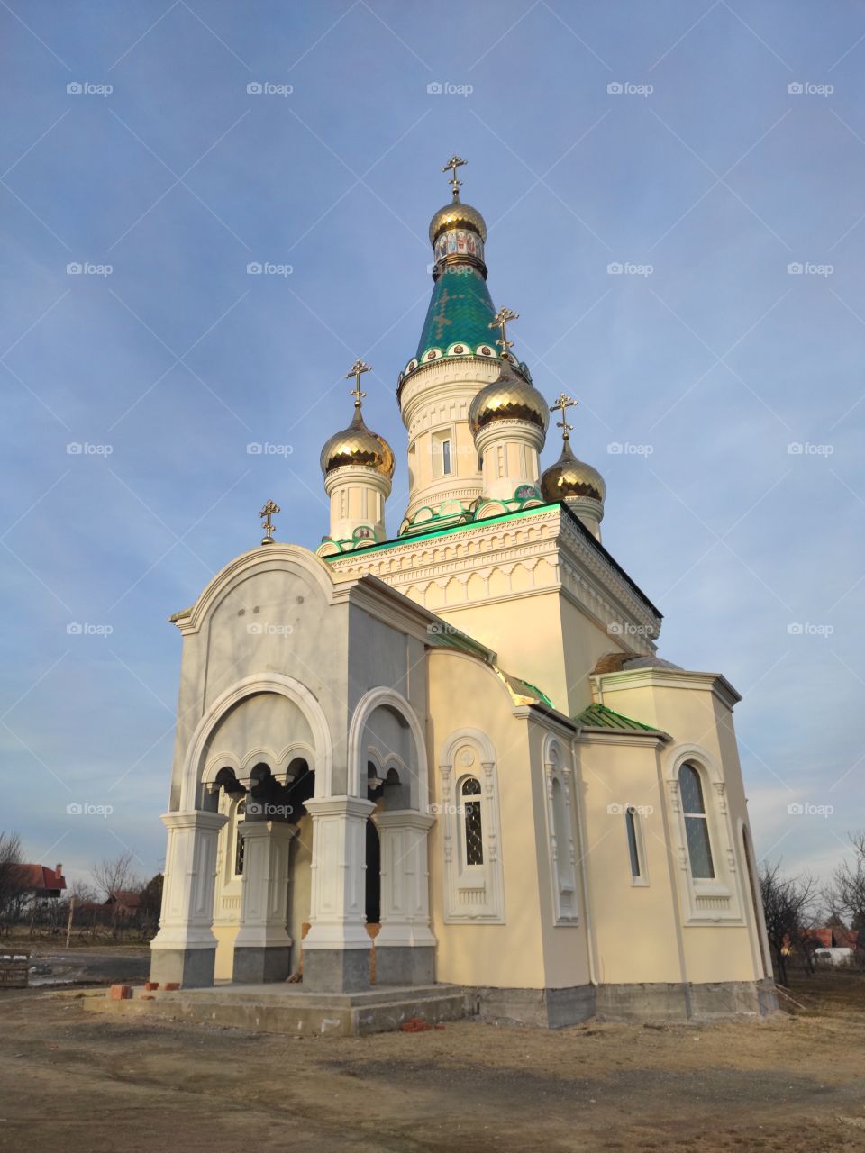 Orthodox russian church Sremska Mitrovica Serbia