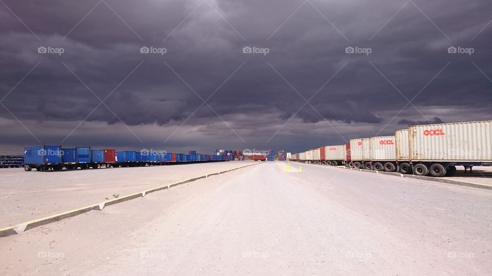 Transportation System, Logistics, Shipment, No Person, Truck