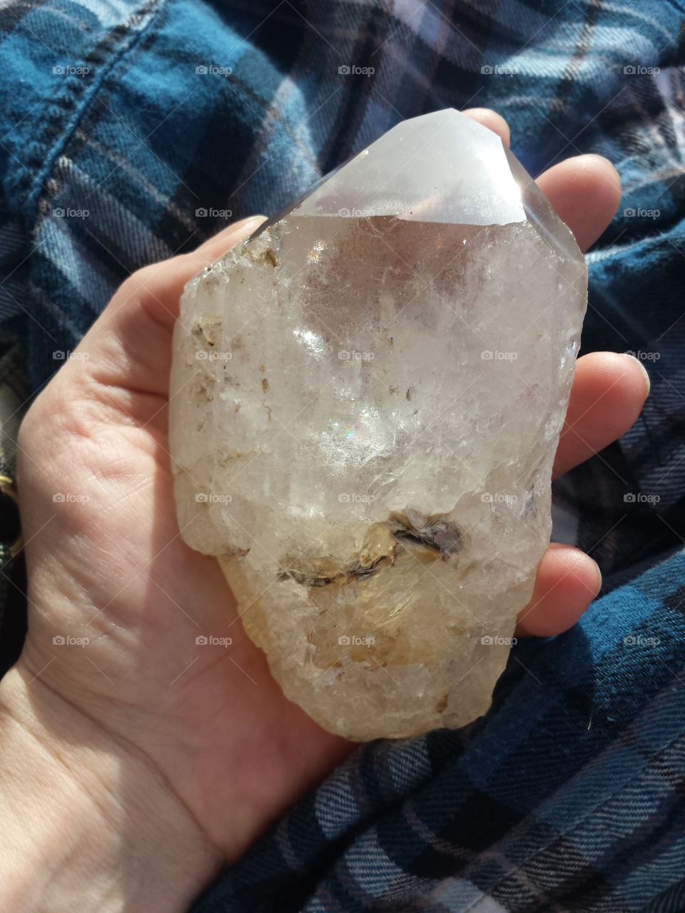 Giant Healing Quartz Crystal