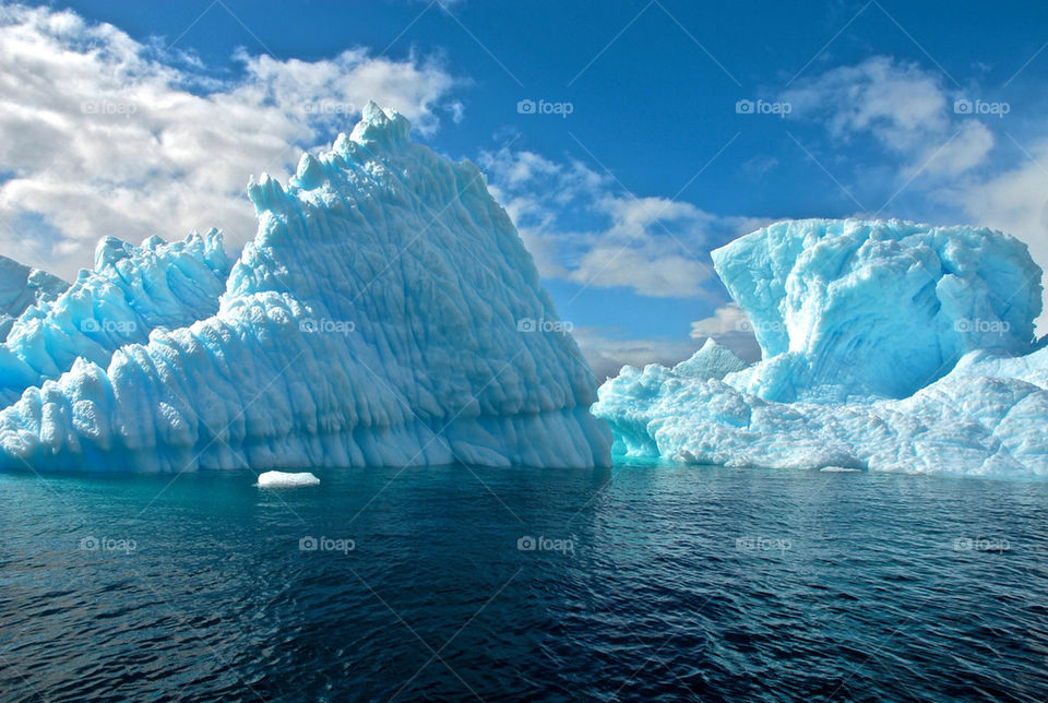 iceberg antartica by hanslangeveld