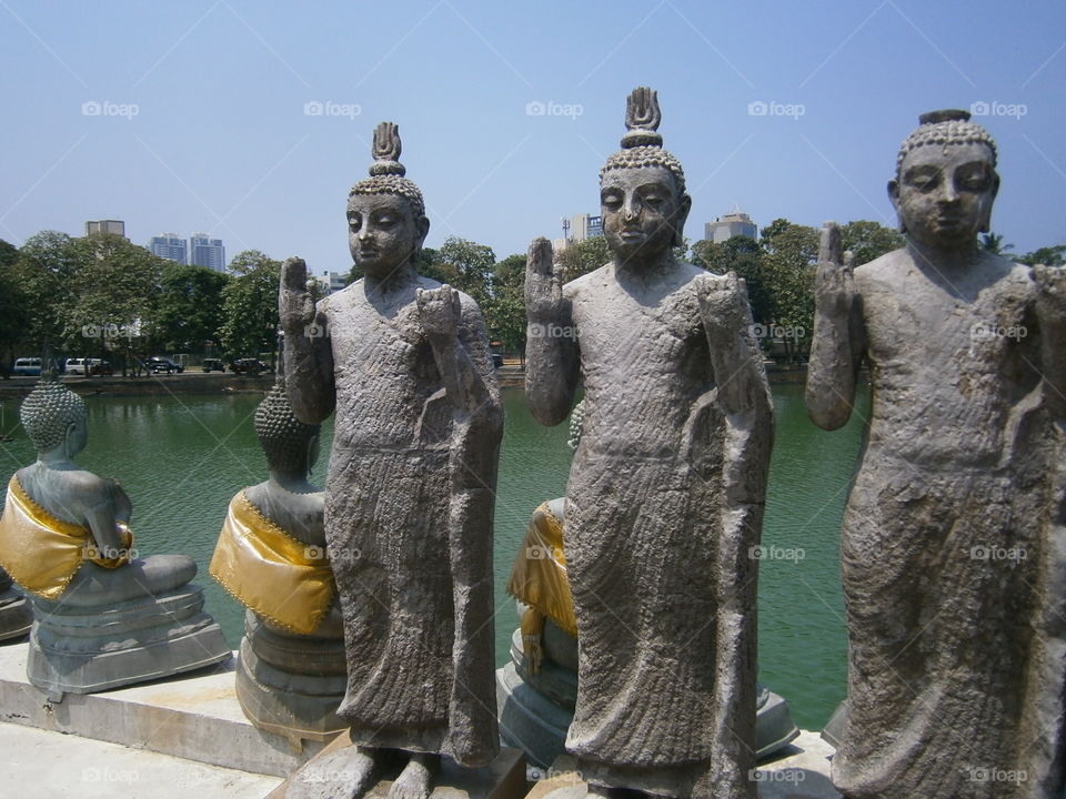 Budda statue Colombo