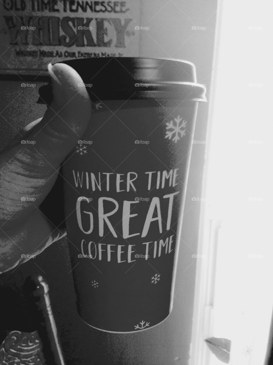 Winter time great coffee time 