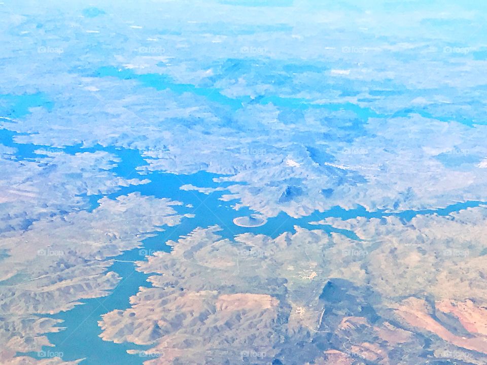 Aerial view of Spain 