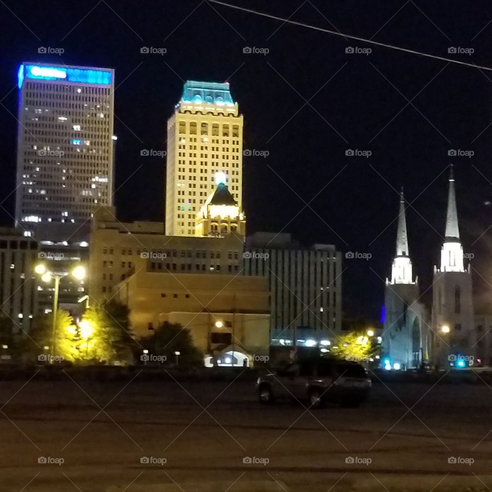 beautiful downtown Tulsa